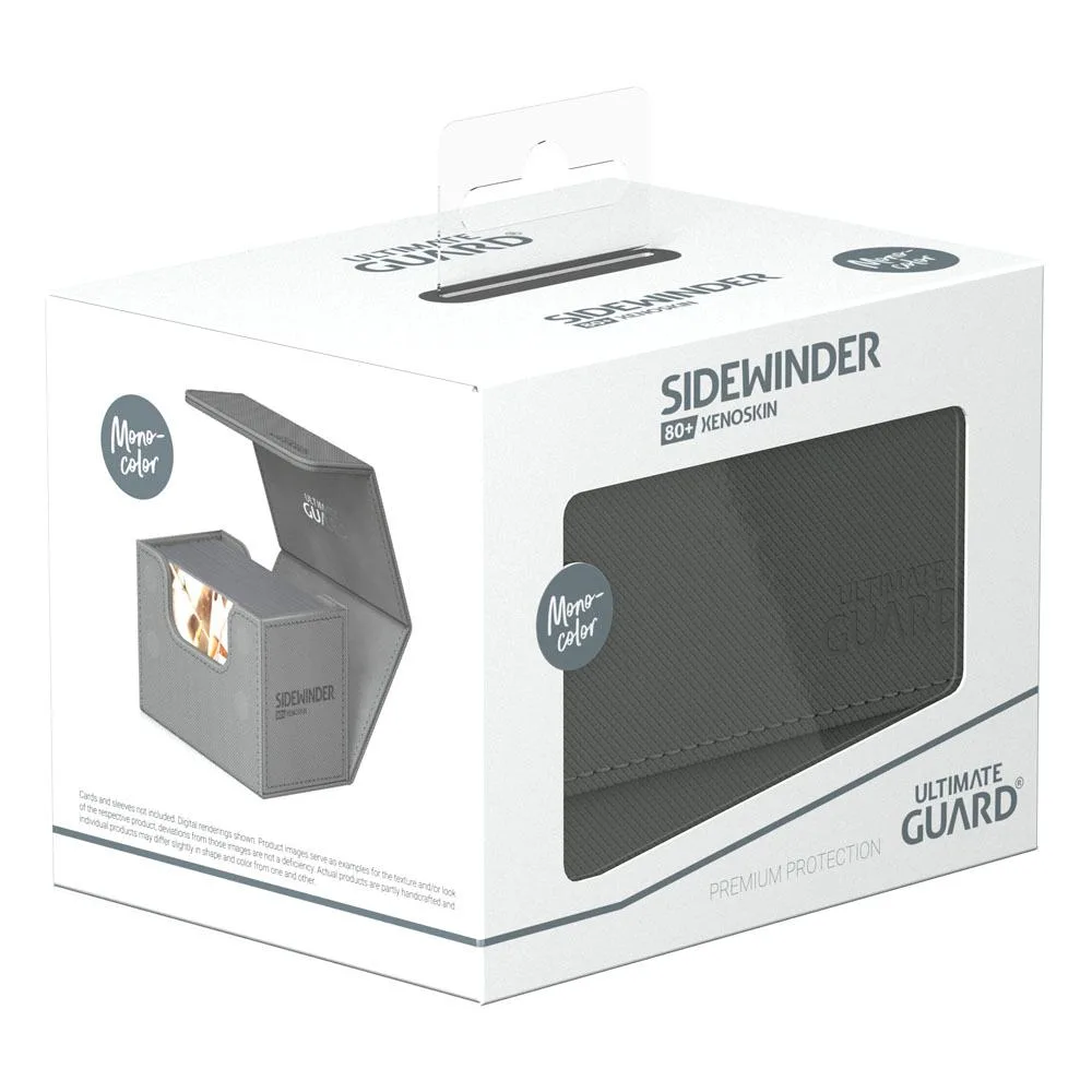 Ultimate Guard Deck Box – Sidewinder 80+ Xenoskin Grey 6