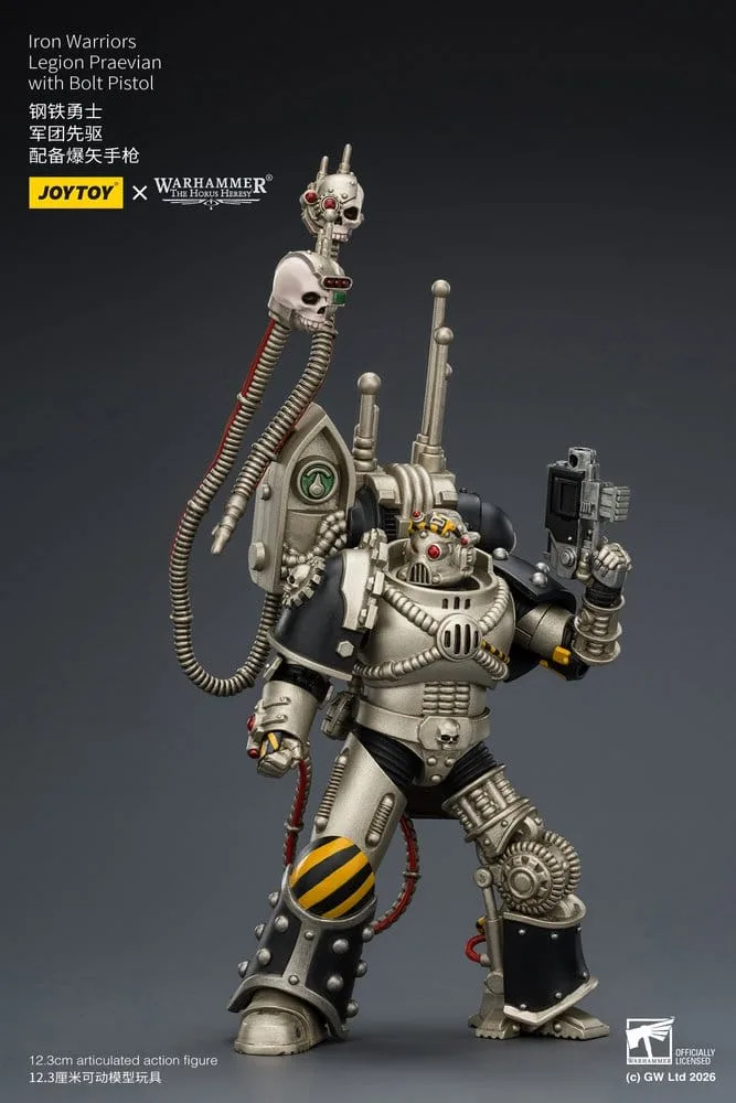 Horus Heresy Actiefiguur – Iron Warriors Legion Praevian 12,3 cm 6