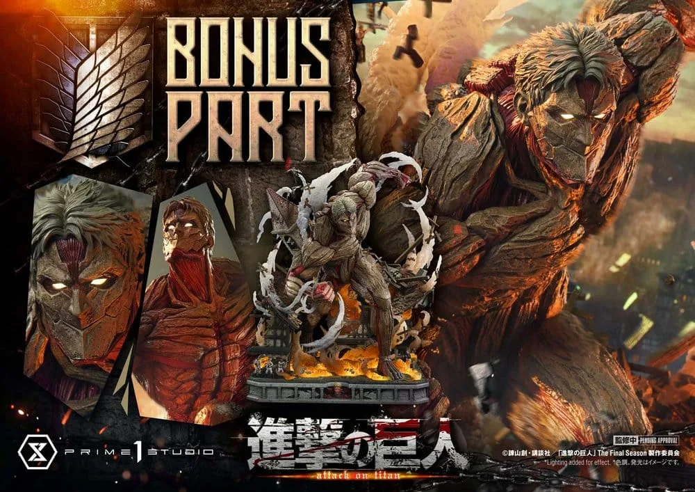 Attack on Titan Statue – Reiner Armored Titan Bonus Version 75 cm 3