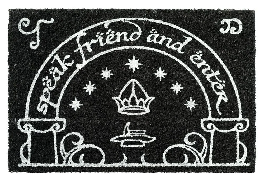The Lord of the Rings Doormat – Glow in the Dark 60 x 40 cm