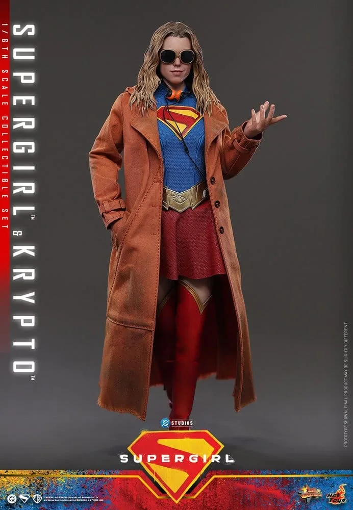 DC Comics Action Figure Set – Supergirl & Krypto 28 cm 3