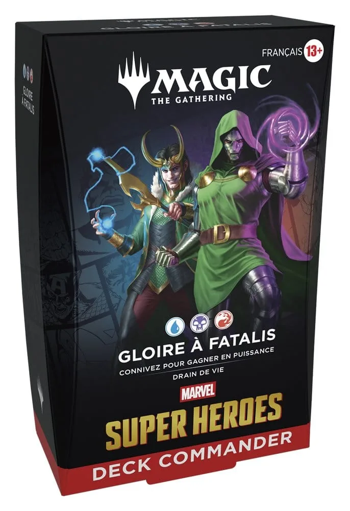 Magic the Gathering Commander Decks – Marvel French Case of 4 11