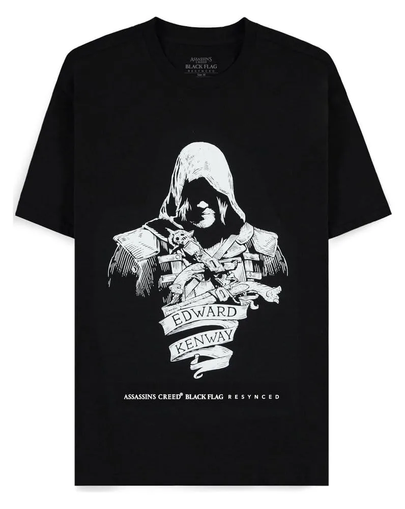 Assassin’s Creed T-Shirt – Black Flag Resynched Edward Kenway