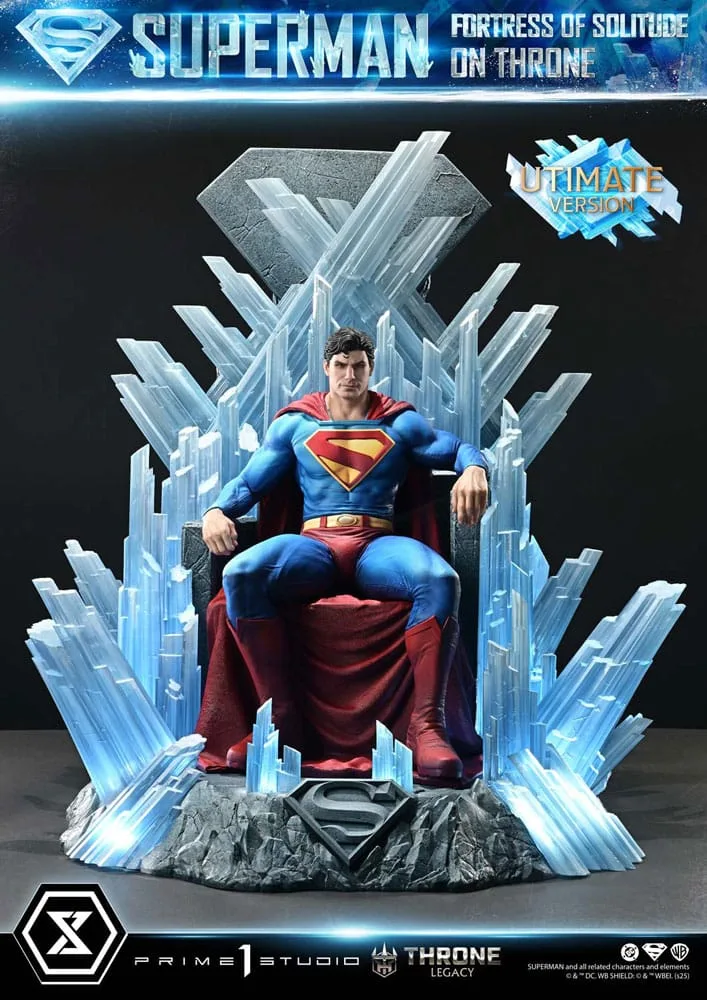 Superman Statue – Fortress of Solitude Throne Ultimate 1/4 52 cm
