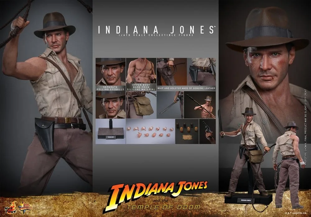 Indiana Jones Action Figure – Movie Masterpiece 1/6 30 cm 14