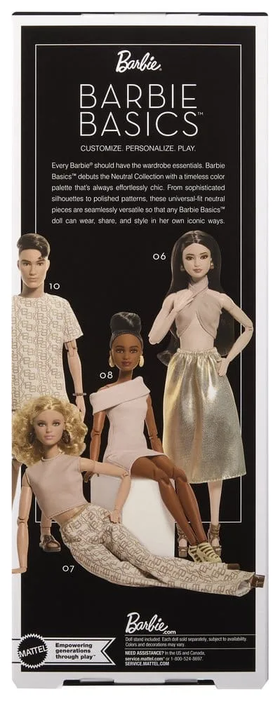 Barbie Signature Doll – Basics Model 09 Neutral Collection 7