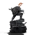 TMNT Statue – Michelangelo Black and White 1/10 Scale 26 cm 4