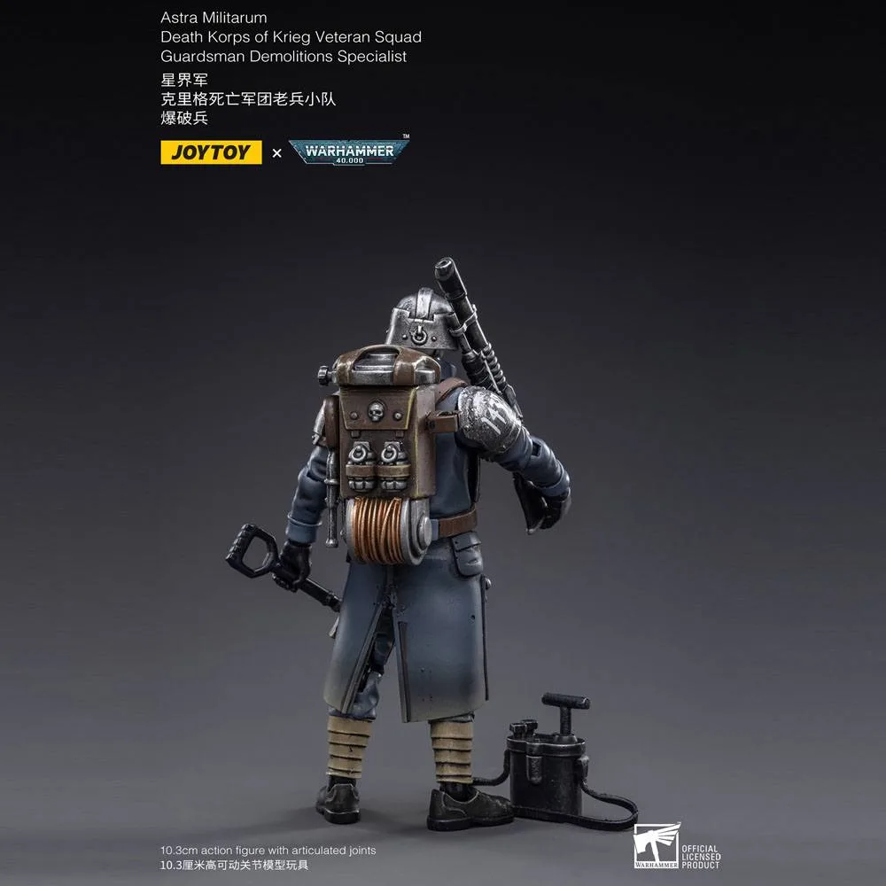 Warhammer 40k Action Figure – Krieg Demolitions Specialist 10.3 cm 7