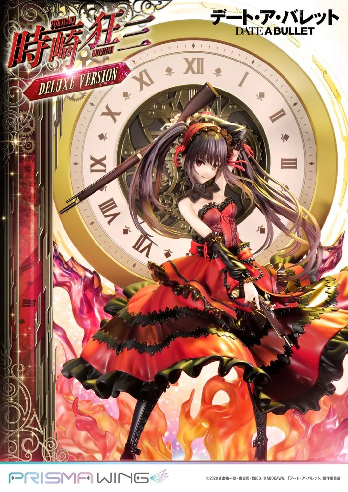 Date A Bullet Statue – Kurumi Tokisaki Deluxe Version 37 cm 4