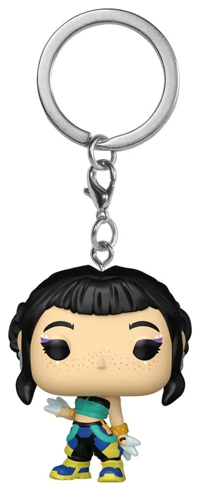 KPop Demon Hunters POP Vinyl Keychains – Zoey 12-Pack 4 cm