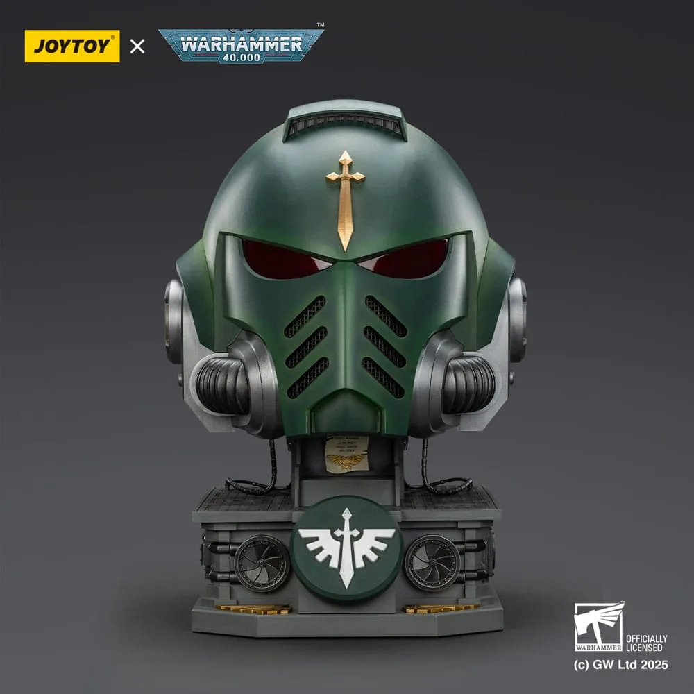 Warhammer 40,000 Helmet – Dark Angels Mk X with Stand 44 cm 2