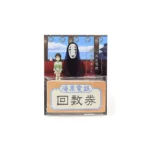 Spirited Away Notizblock – Zugticket-Motiv 4,5 x 5 cm 3