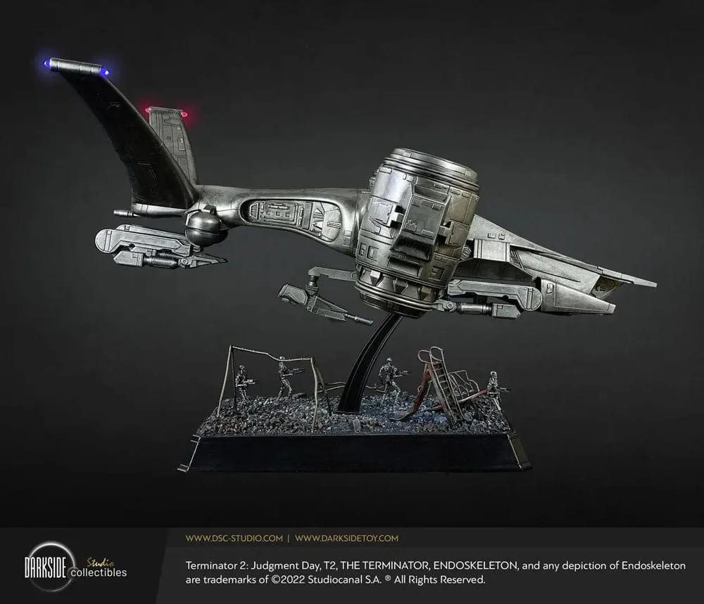 Terminator 2 Sammlermodell – Aerial Hunter Killer 60 cm 4