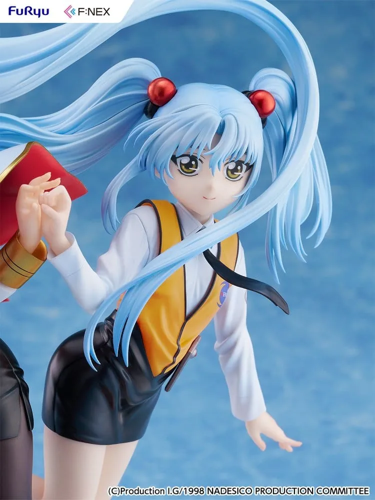 Nadesico Figure – Ruri Hoshino Double Ruriruri 1/7 21.5 cm 9
