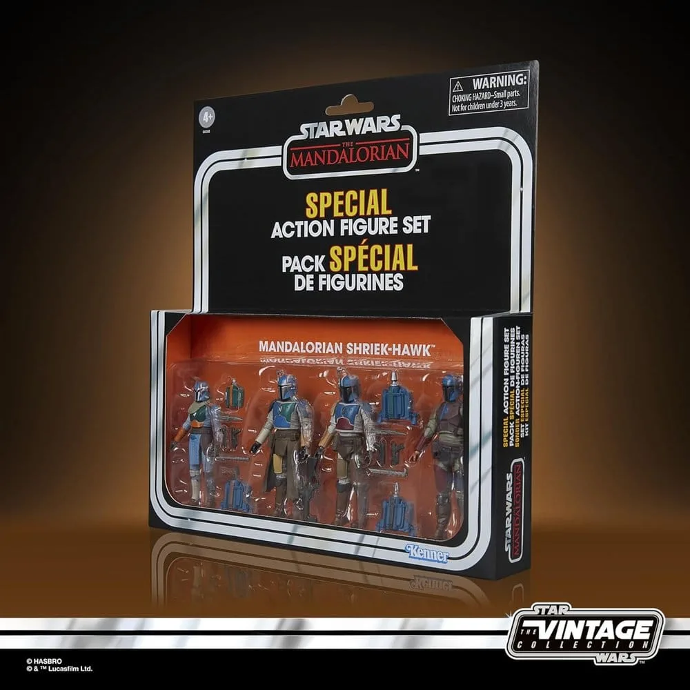 Star Wars Action Figures – Mandalorian Shriek-Hawk 4-Pack 10 cm 4