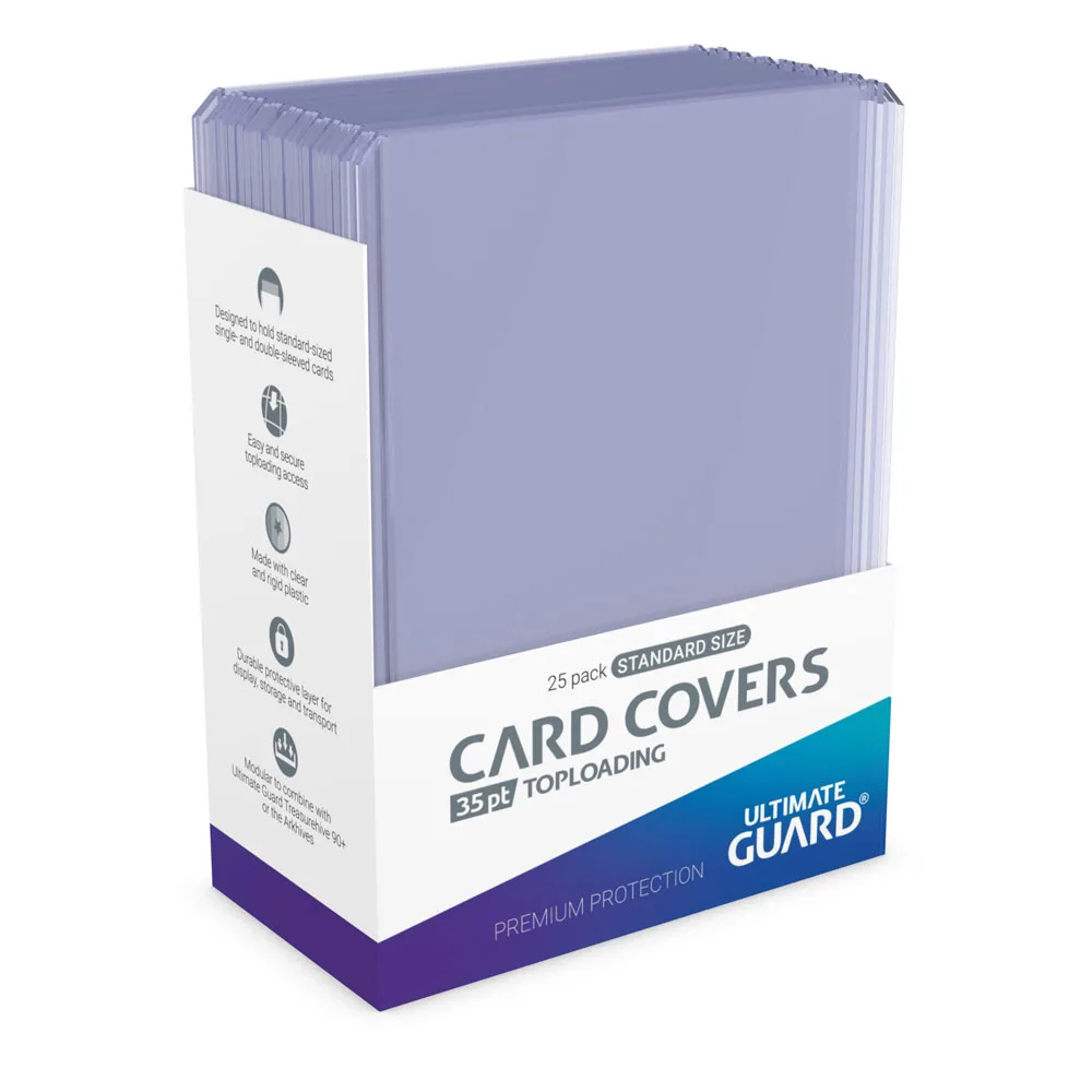 Ultimate Guard Toploaders – Card Covers 35 pt 25-Pack