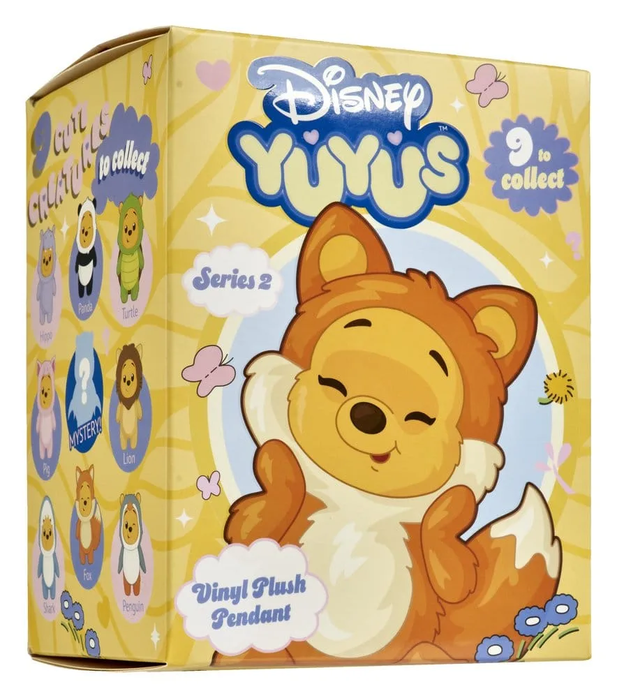 Winnie the Pooh Plush Keyrings – YuYus Wave 2 Display of 8 13 cm 6