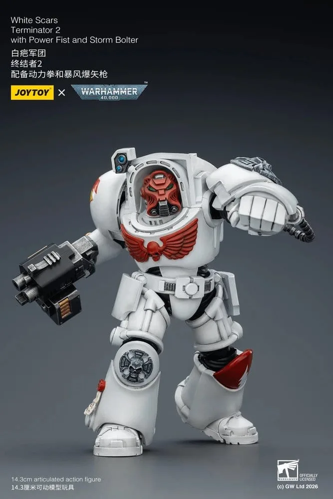 Warhammer 40K Action Figure – White Scars Terminator 2 14 cm 10