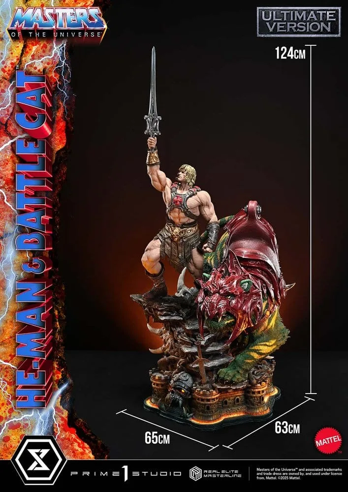 Masters of the Universe Statue – He-Man & Battle Cat 86 cm 8