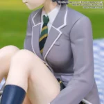 BanG Dream Sammelfigur – Tomori Takamatsu in Uniform 9 cm 4