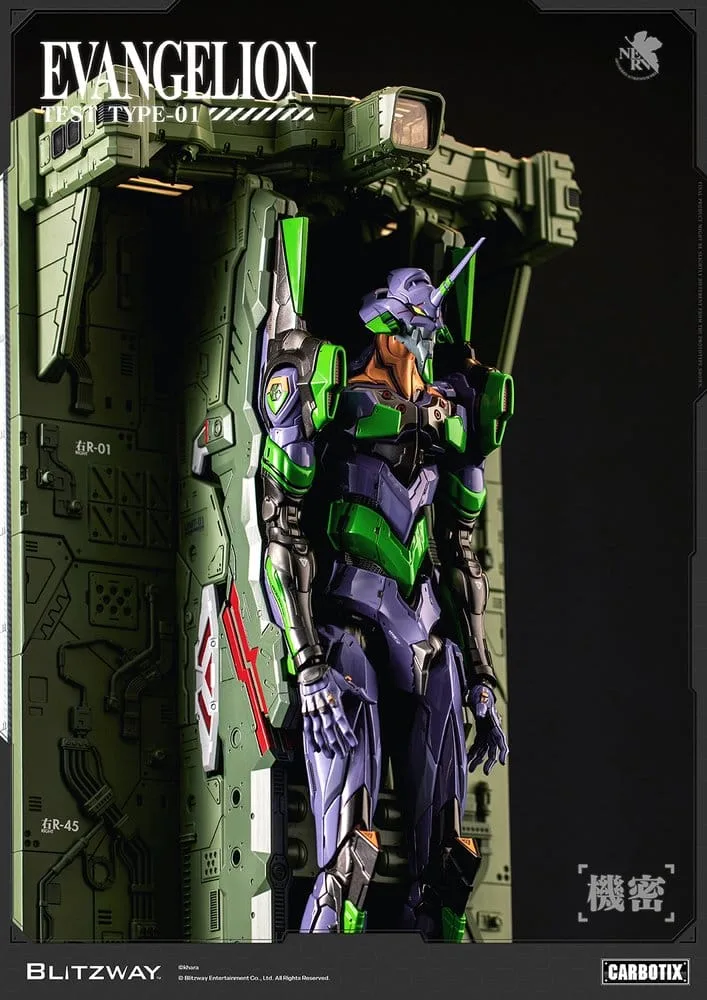 Evangelion Actiefiguur – Carbotix Unit-01 Test Type DX 33 cm 15