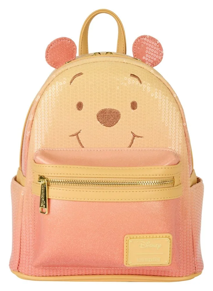 Winnie the Pooh Mini Backpack – Loungefly Sequin Glitter
