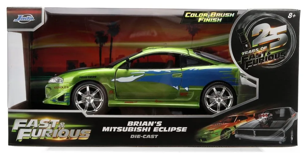 Fast & Furious Diecast Car – Anniversary Mitsubishi 19 cm 12