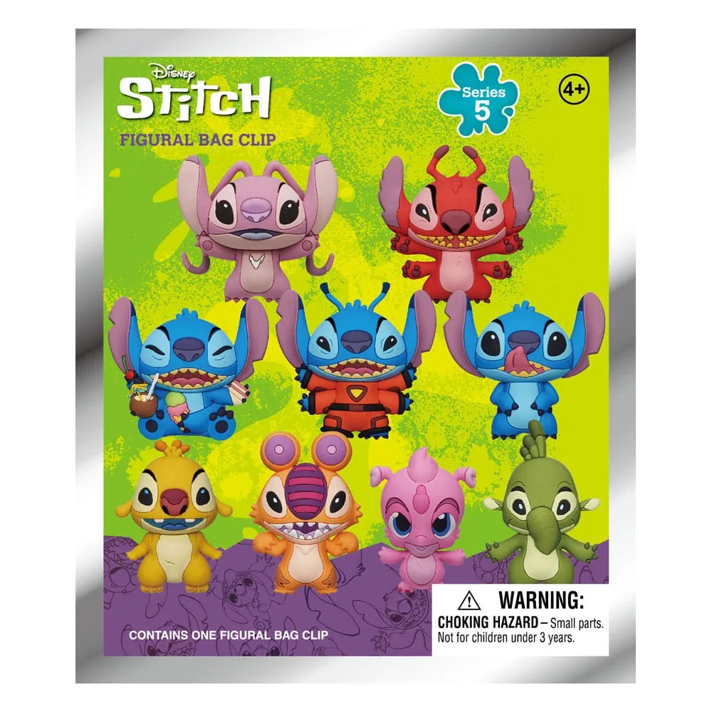 Lilo and Stitch Bag Clips – Series 5 Display of 24 2