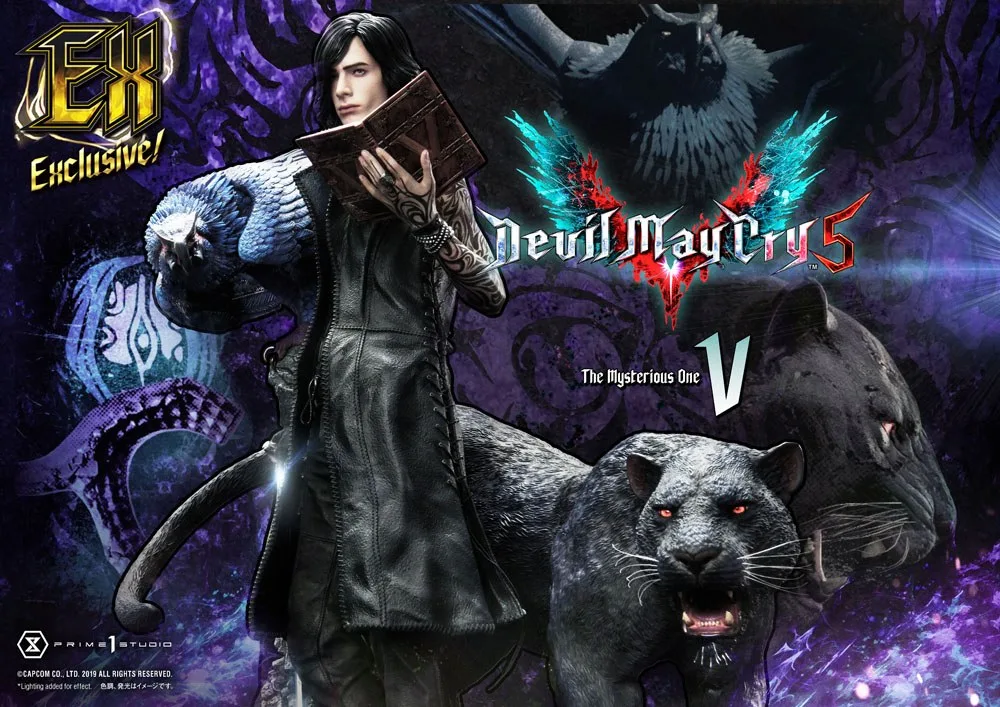 Devil May Cry 5 Statue Set – V Regular and Exclusive 1/4 Scale 58 cm 2