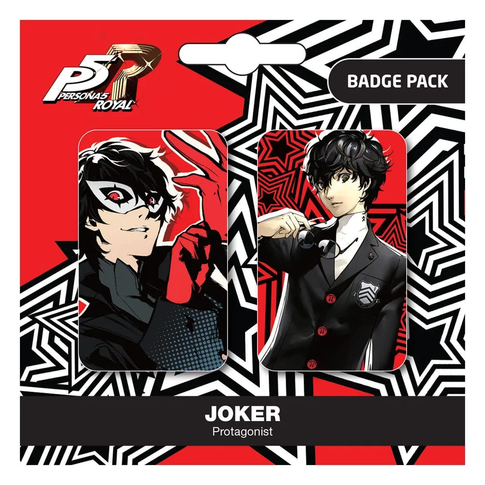 Persona 5 Royal Pin Badges – Set A 2-Pack