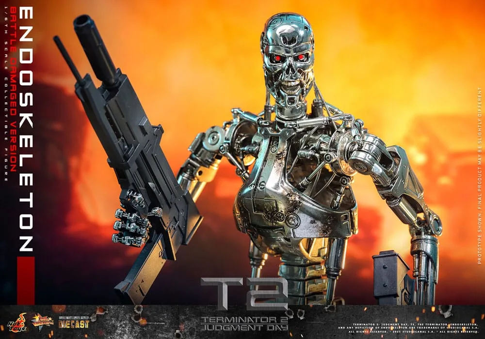 Terminator 2 Figure – Battle-Damaged Endoskeleton 1/6 31 cm 13