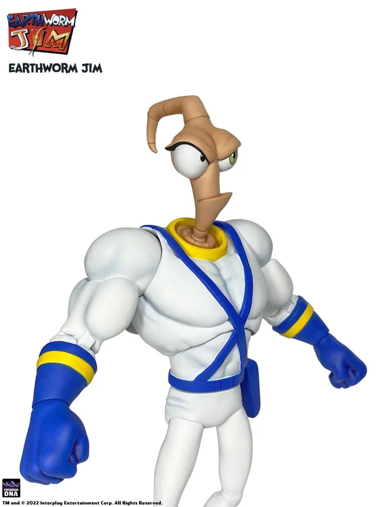 Earthworm Jim Action Figure – Wave 1 with Snot 15 cm 10