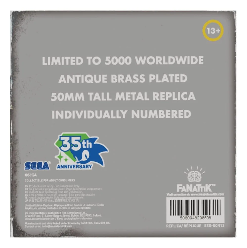 Sonic the Hedgehog Metal Boot Replica – 35th Anniversary 6