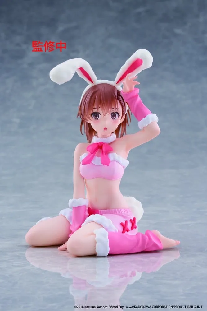 A Certain Scientific Railgun Figure – Mikoto Fluffy Bunny 13 cm