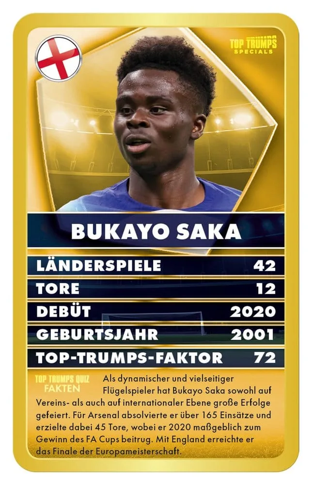 World Football Stars 6 Card Game – German Top Trumps 3