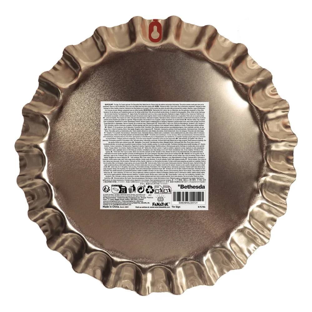 Fallout metalen wandbord – Sunset Sarsaparilla kroonkurk 37 cm 2