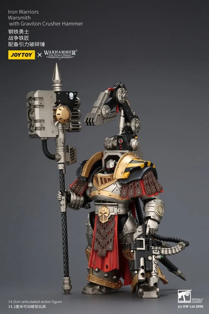 Horus Heresy Action Figure – Iron Warriors Warsmith 14.2 cm 8