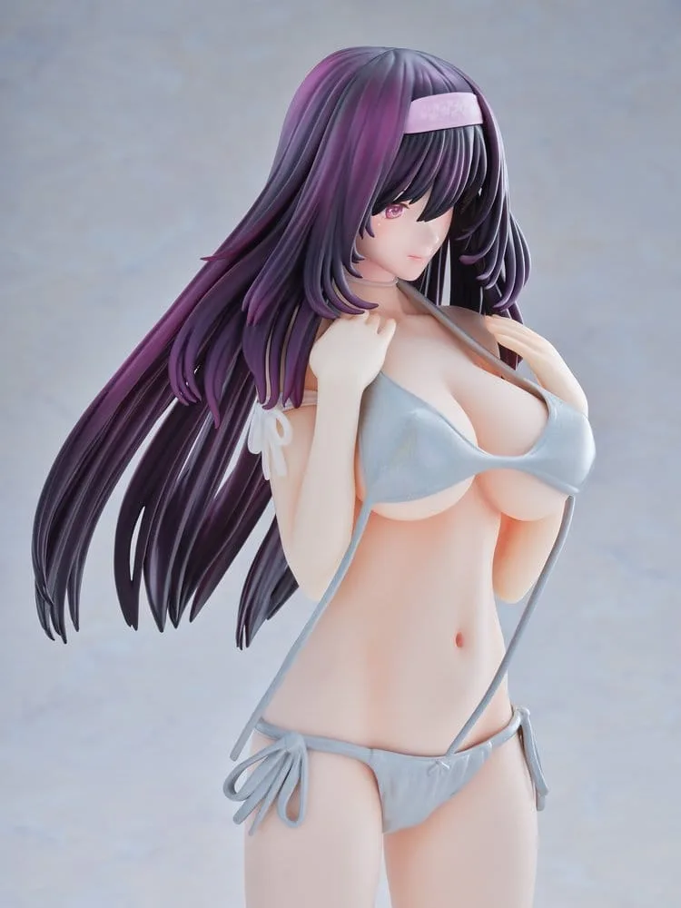 Original Model Statue – Tomoe Sakura Black Hair Swimsuit 32 cm 15