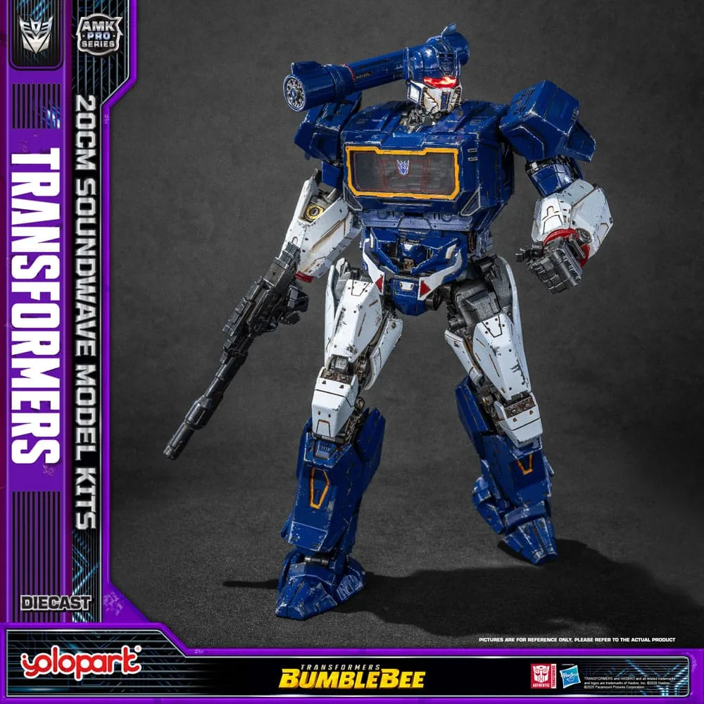 Transformers Bumblebee Model Kit – AMK Pro Soundwave 20 cm 4