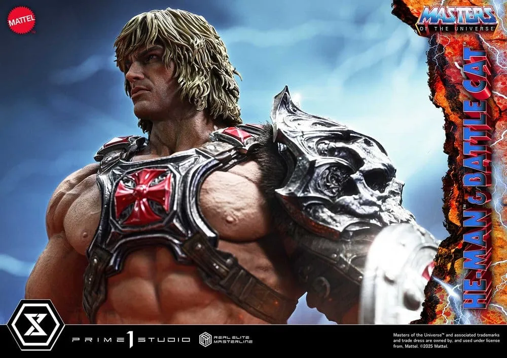 Masters of the Universe Statue – He-Man and Battle Cat 86 cm 15