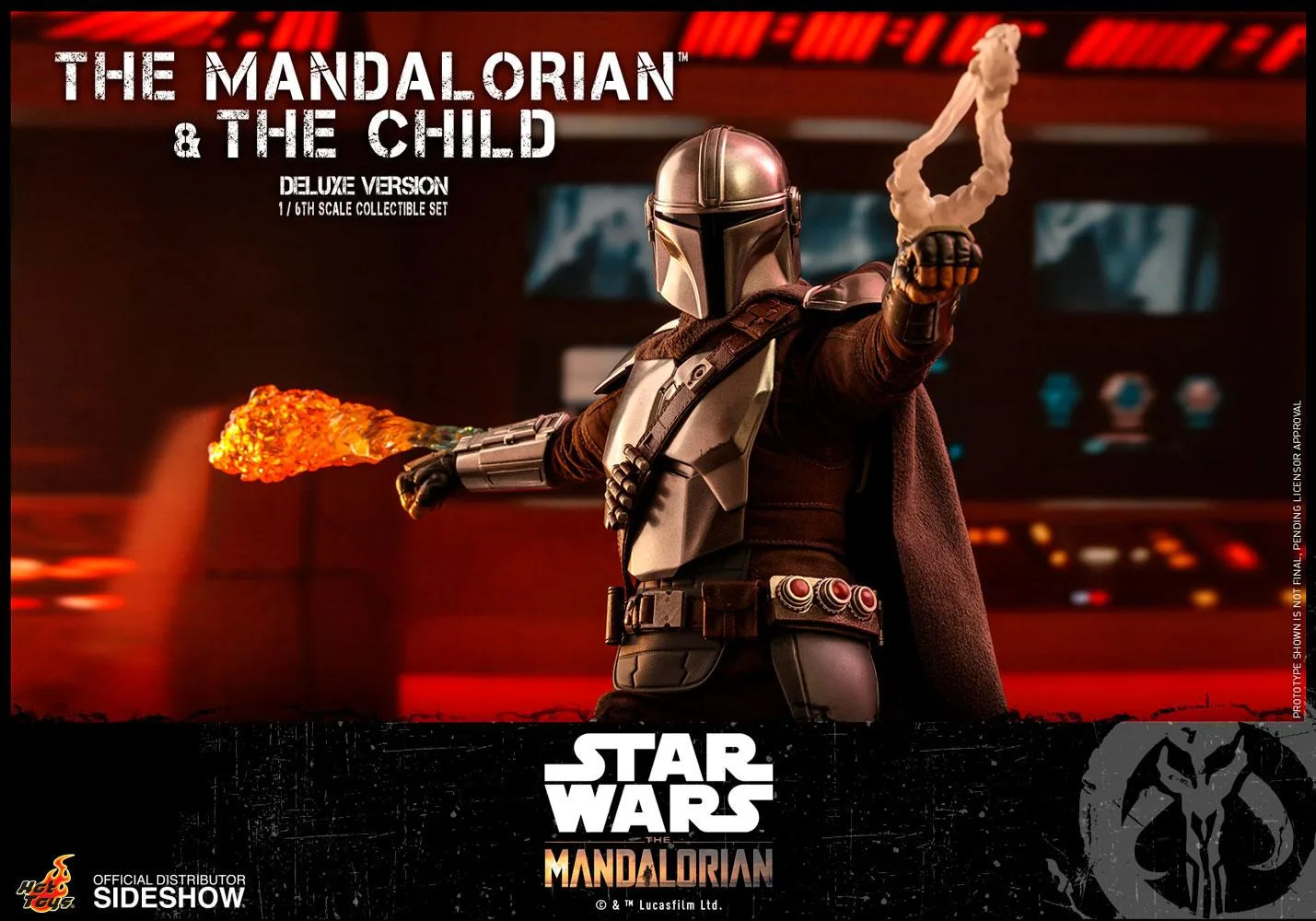 Star Wars Actiefiguren – Mandalorian & The Child Deluxe 30 cm 12