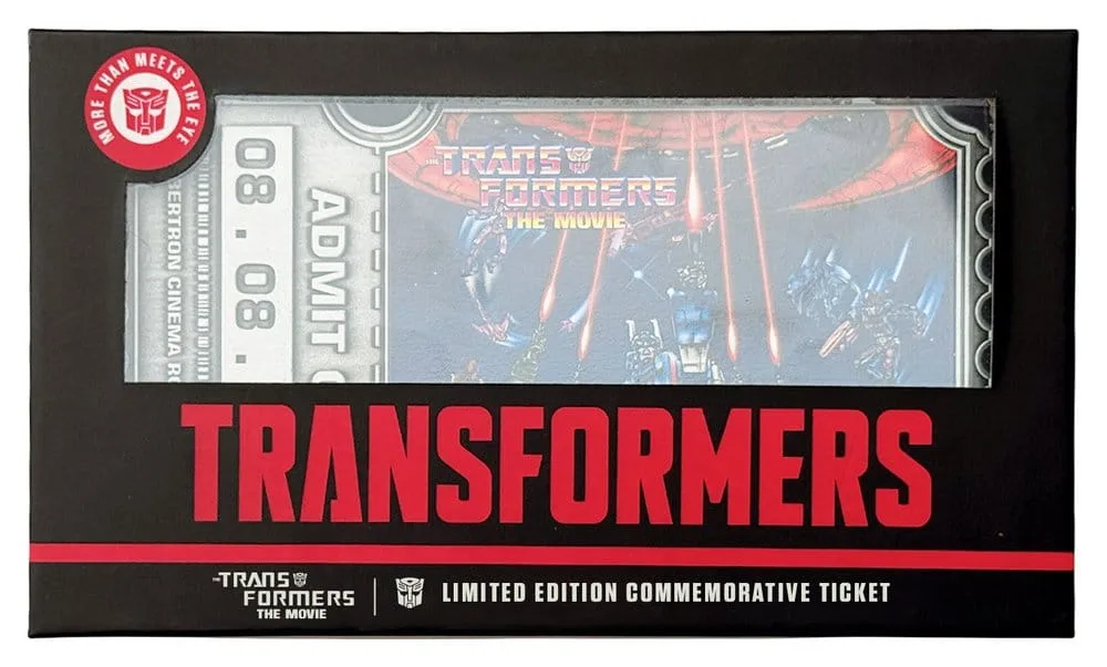 Transformers Ticket Replica – Movie 40th Anniversary 9 x 16 cm 4