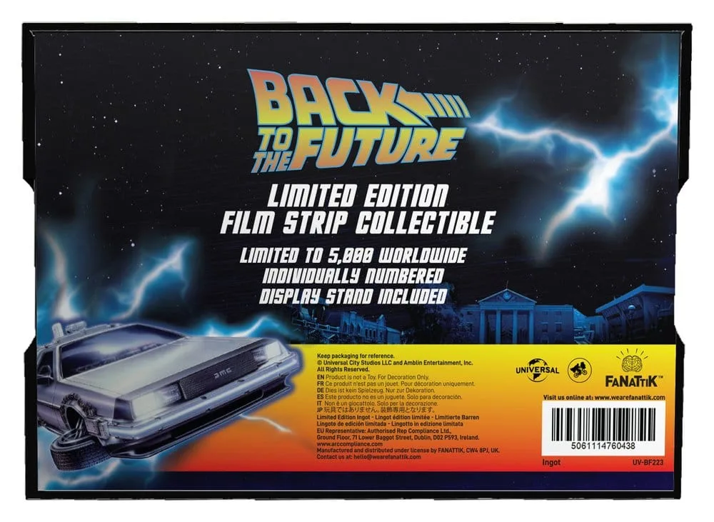 Back to the Future Metal Film Strip – Limited Edition 12 x 7 cm 4