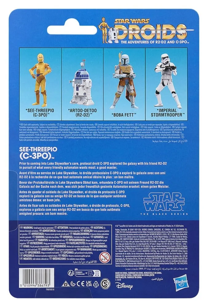 Star Wars Droids Actiefiguur – The Black Series C-3PO 15 cm 3