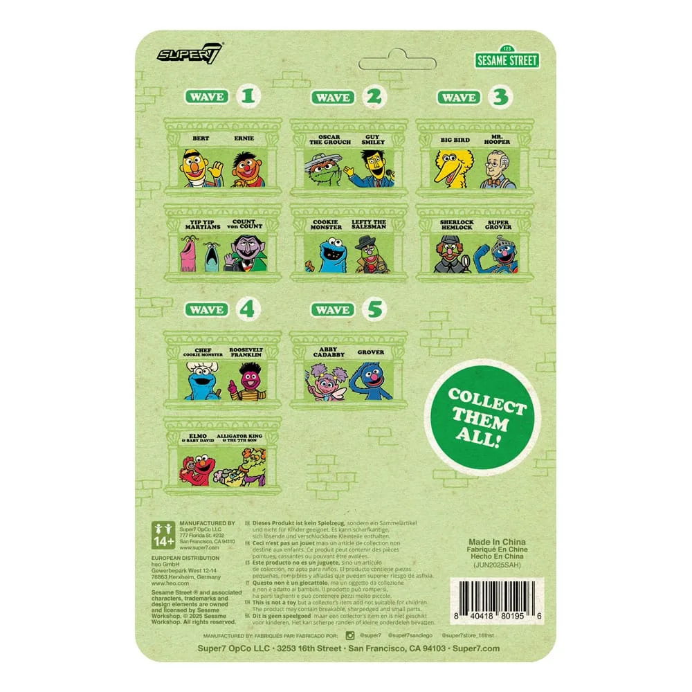 Sesame Street Action Figure – Abby Cadabby ReAction Wave 5 10 cm 3