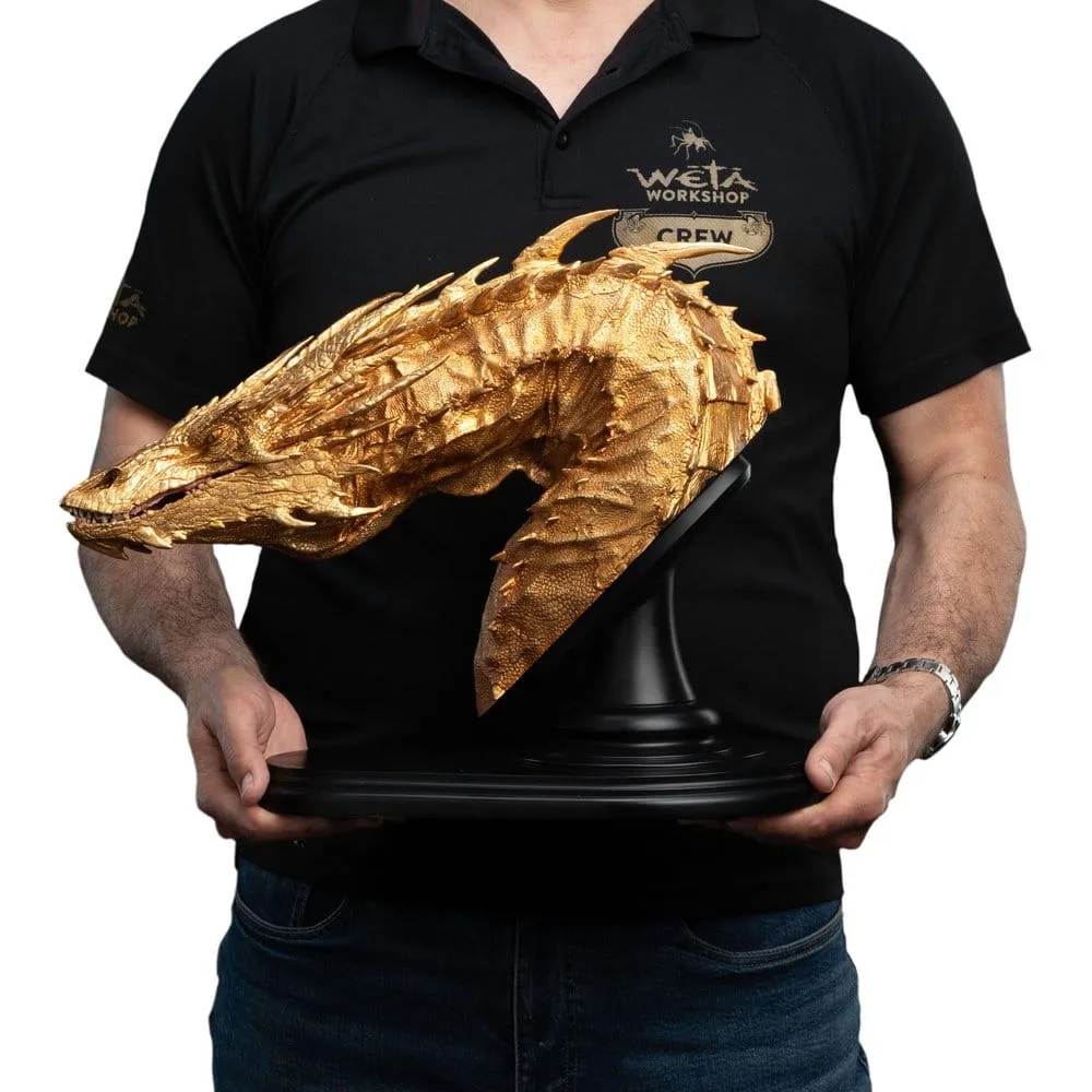 The Hobbit Bust – Smaug the Golden 36 cm 3