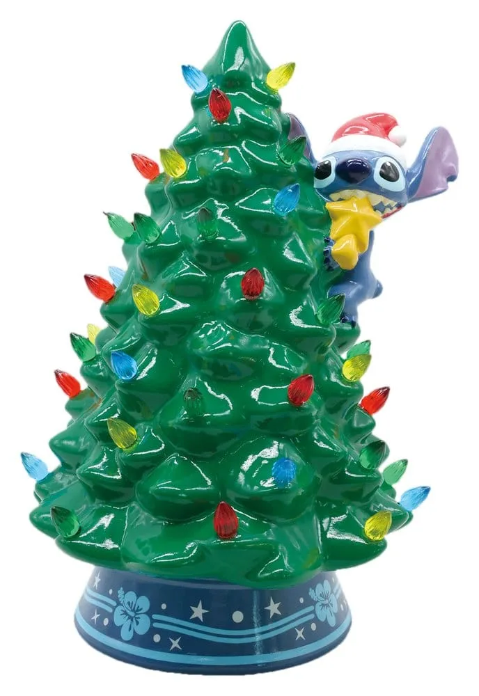 Disney Ceramic Christmas Tree – Stitch with Lights 30 cm