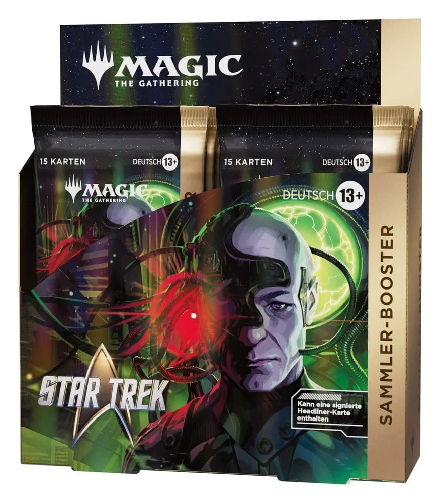 Magic the Gathering Star Trek Booster Display – Collector German