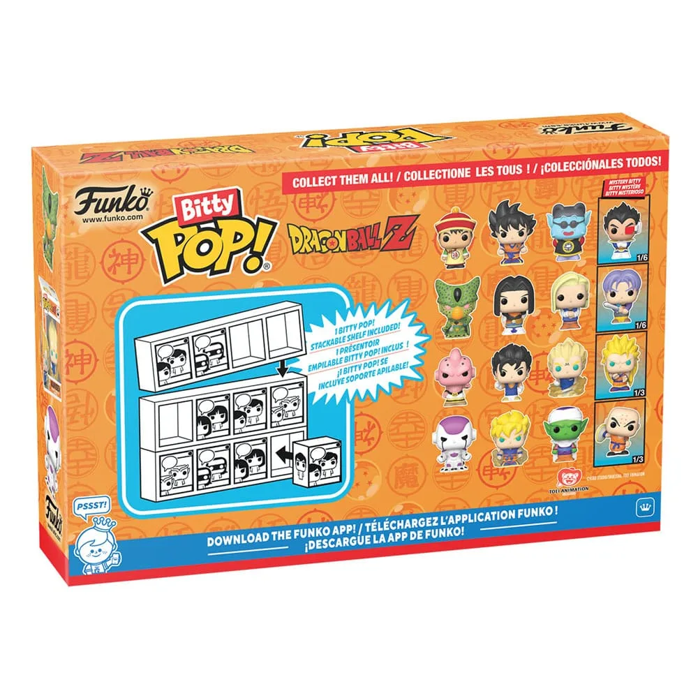 Dragon Ball Vinyl Figures – Bitty Pop Series 4 4-Pack 2.5 cm 3