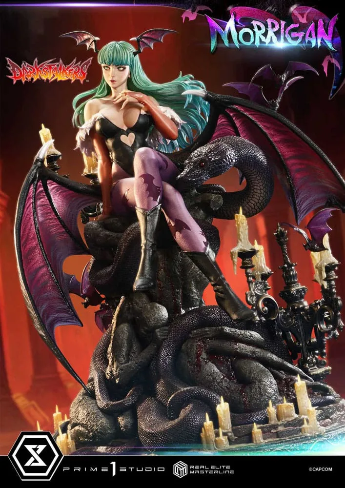 Darkstalkers beeld – Morrigan Bonus Version 1:4 55 cm 21
